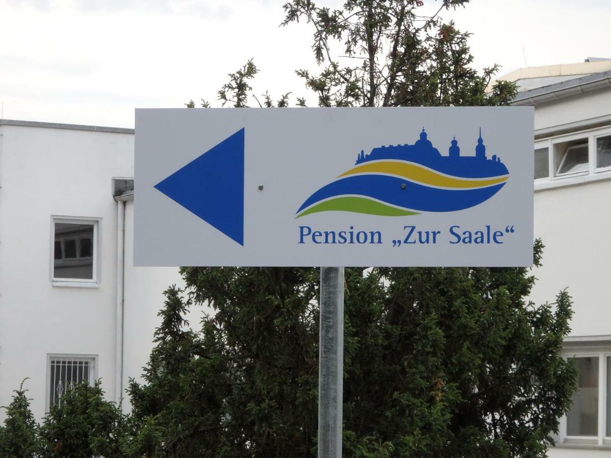 Zur Saale Hotell Weißenfels Eksteriør bilde